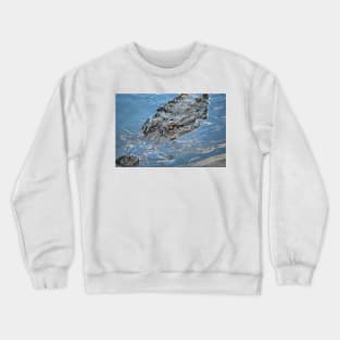 daddy alligator Crewneck Sweatshirt